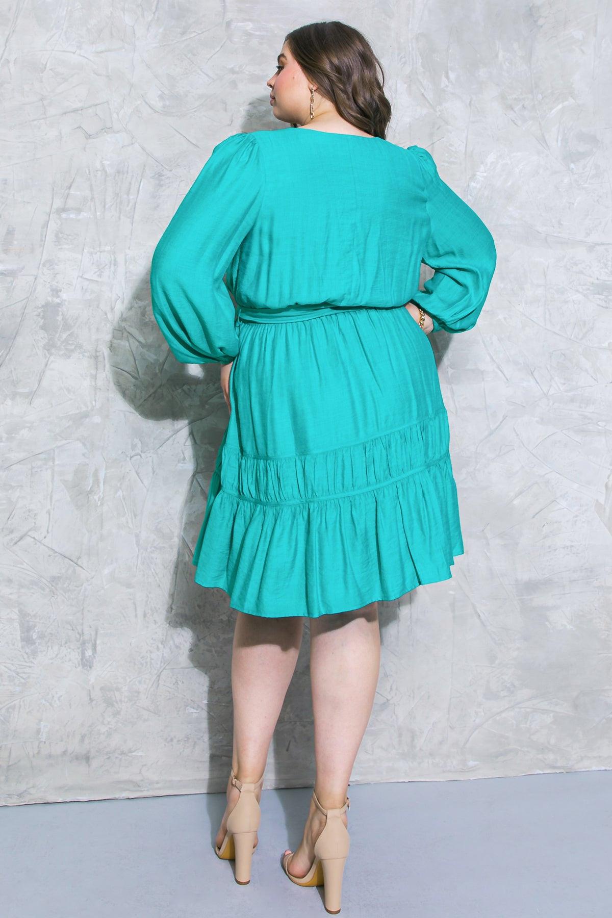 V-Neck Mini/Short Chiffon Cocktail Fit & Flare Flying Tomato ID19316