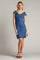 Cocktail Dresses Fitted Short Cocktail Dress Wedgewood
