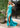 Prom Dresses Prom Fitted Slit Long Formal Dress Turquoise