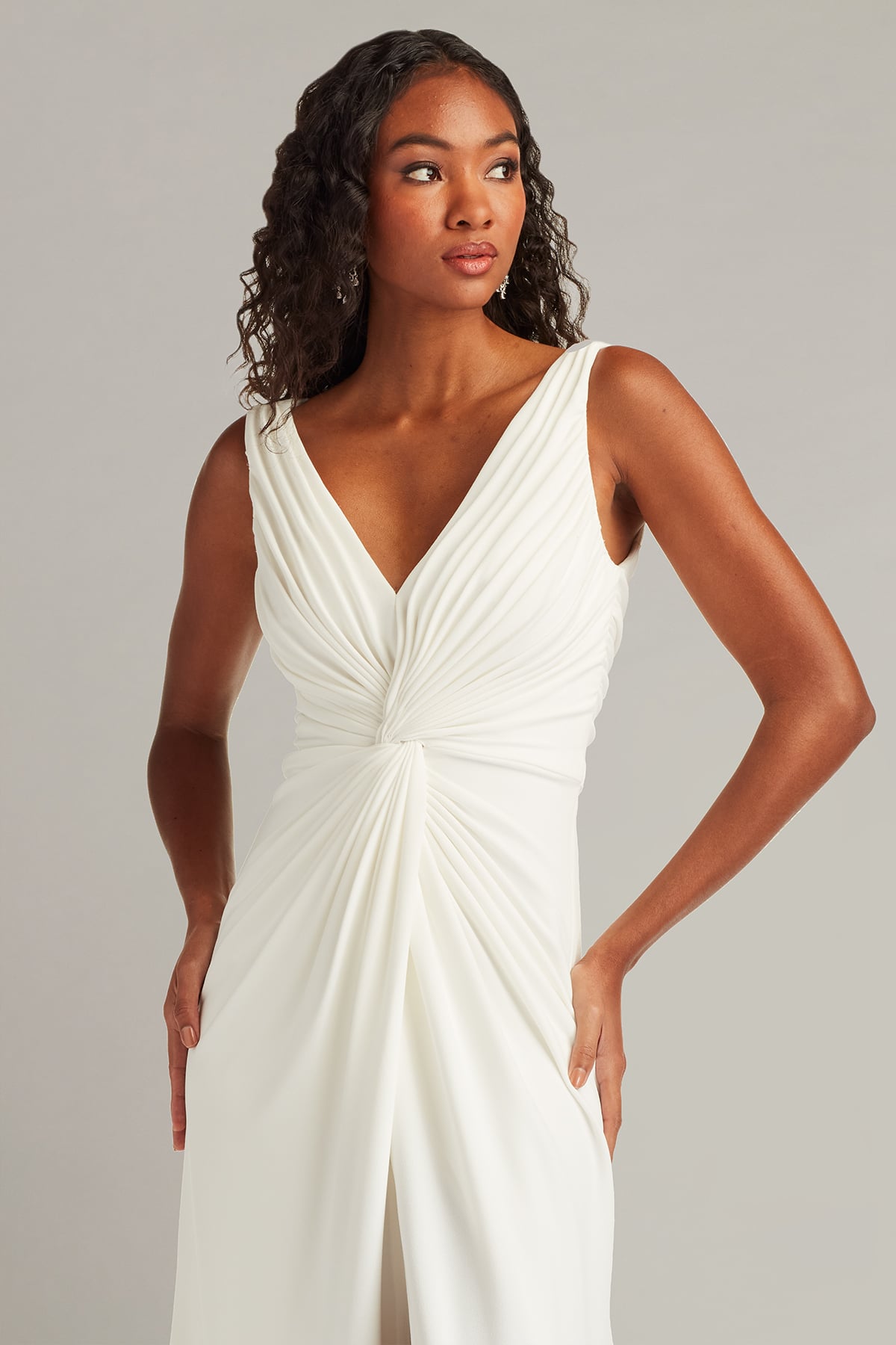 Prom Dresses Long Formal Fitted Evening Dress  Ivory
