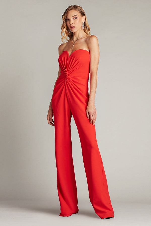 Tadashi Shoji BOS24375Y Long Formal Fitted Prom Jumpsuit