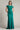 Prom Dresses Fitted Long Formal Pleated Slit Prom Dress Emerald