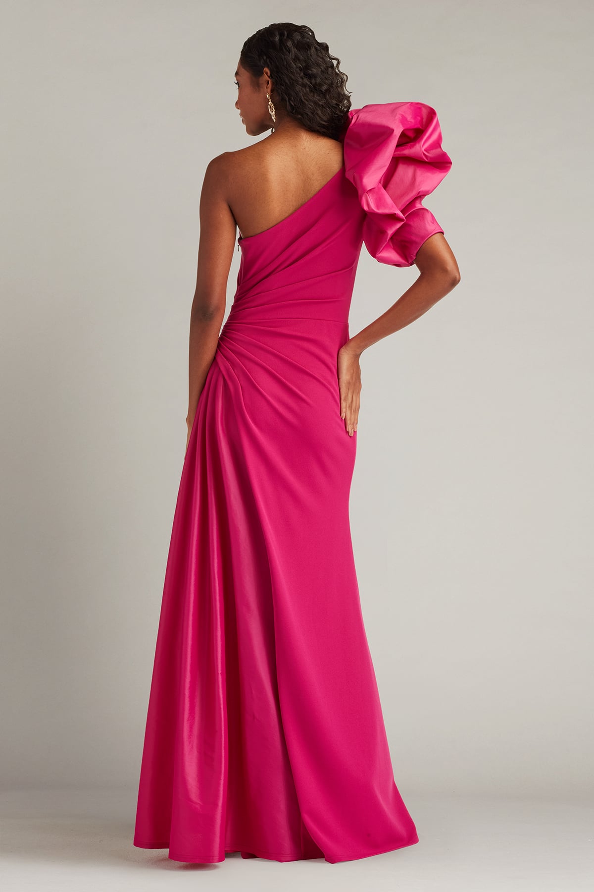 Prom Dresses Long A Line Formal Prom Dress Tadashi Shoji BOS25232L Hibiscus