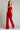 Jumpsuit Pleated Long Formal Ruffle Jumpsuit Cranberry