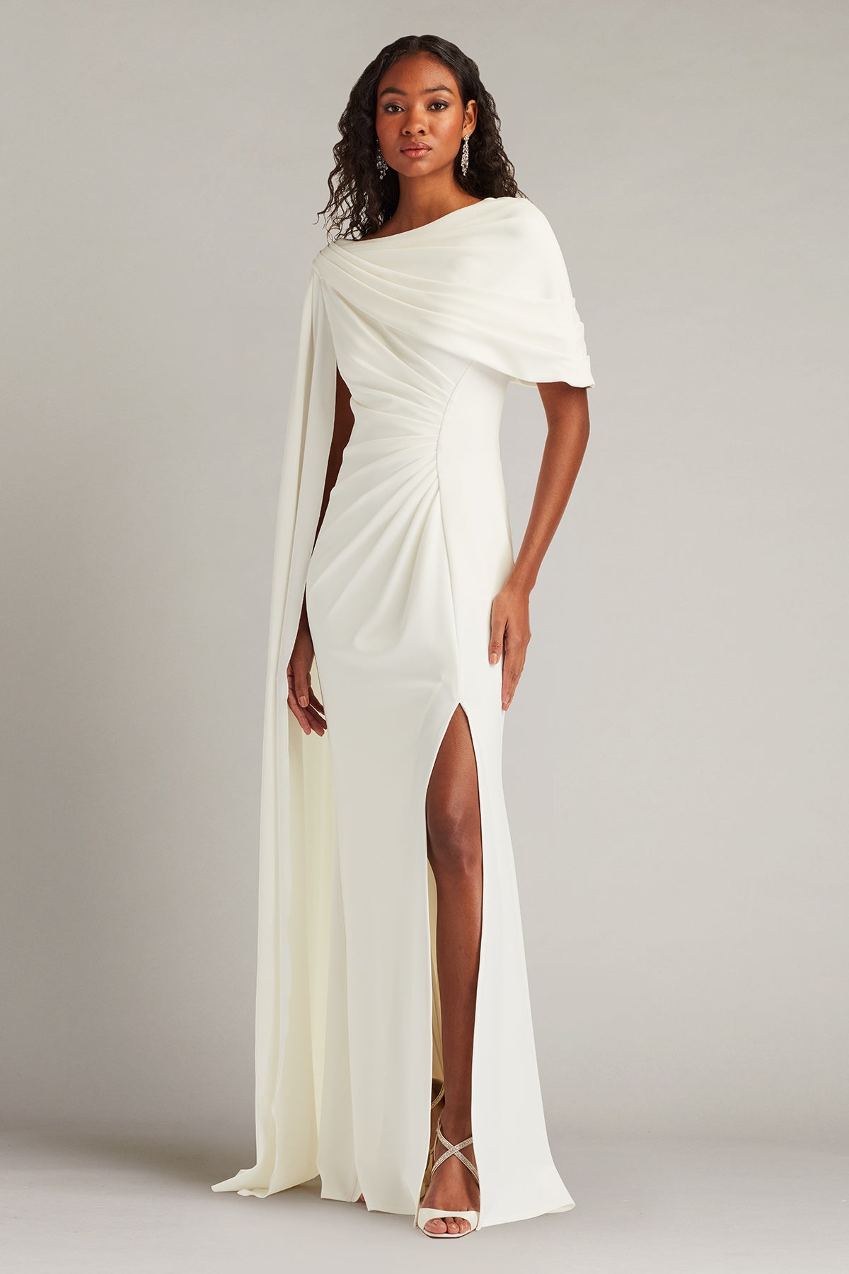 Tadashi Shoji BOS25345LBR Ivory M Sale – The Dress Outlet