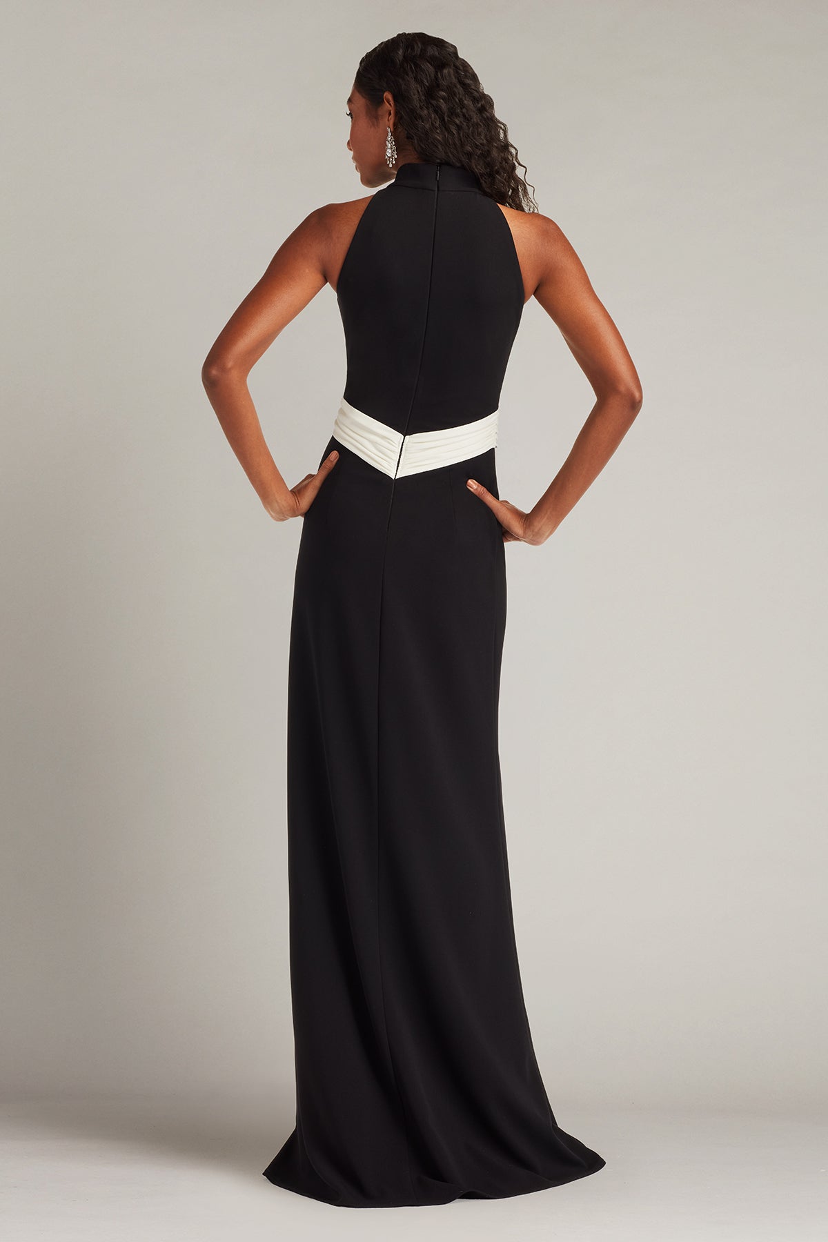 Formal Dresses Evening Long Formal Prom Dress Black/Ivory