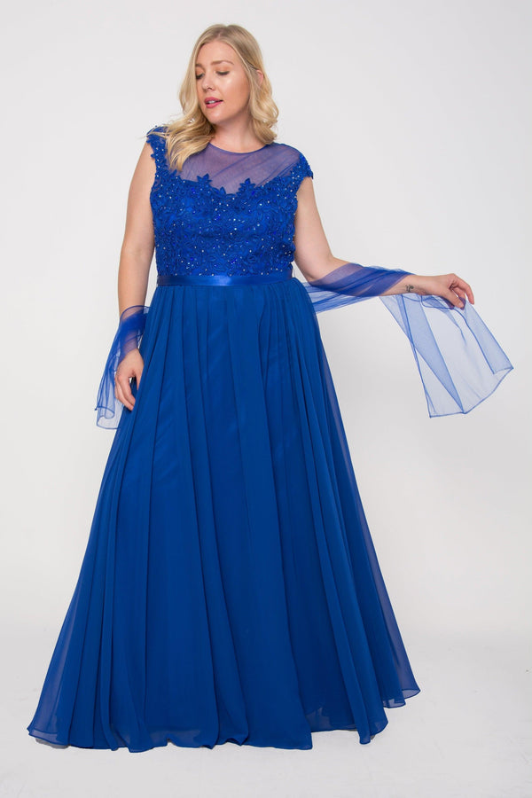 Bridesmaid Long Formal Dress