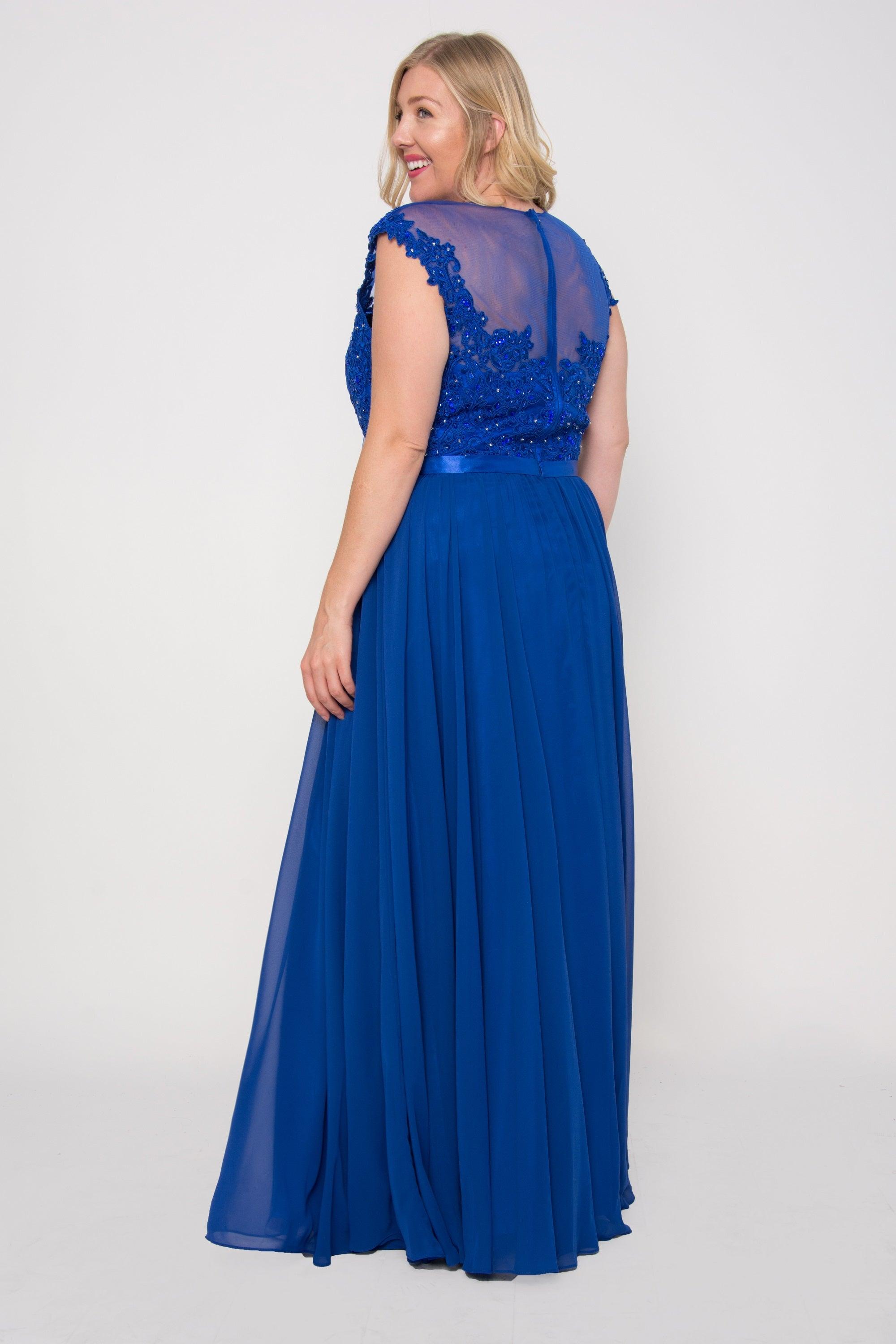 Bridesmaid Long Formal Dress - The Dress Outlet May Queen