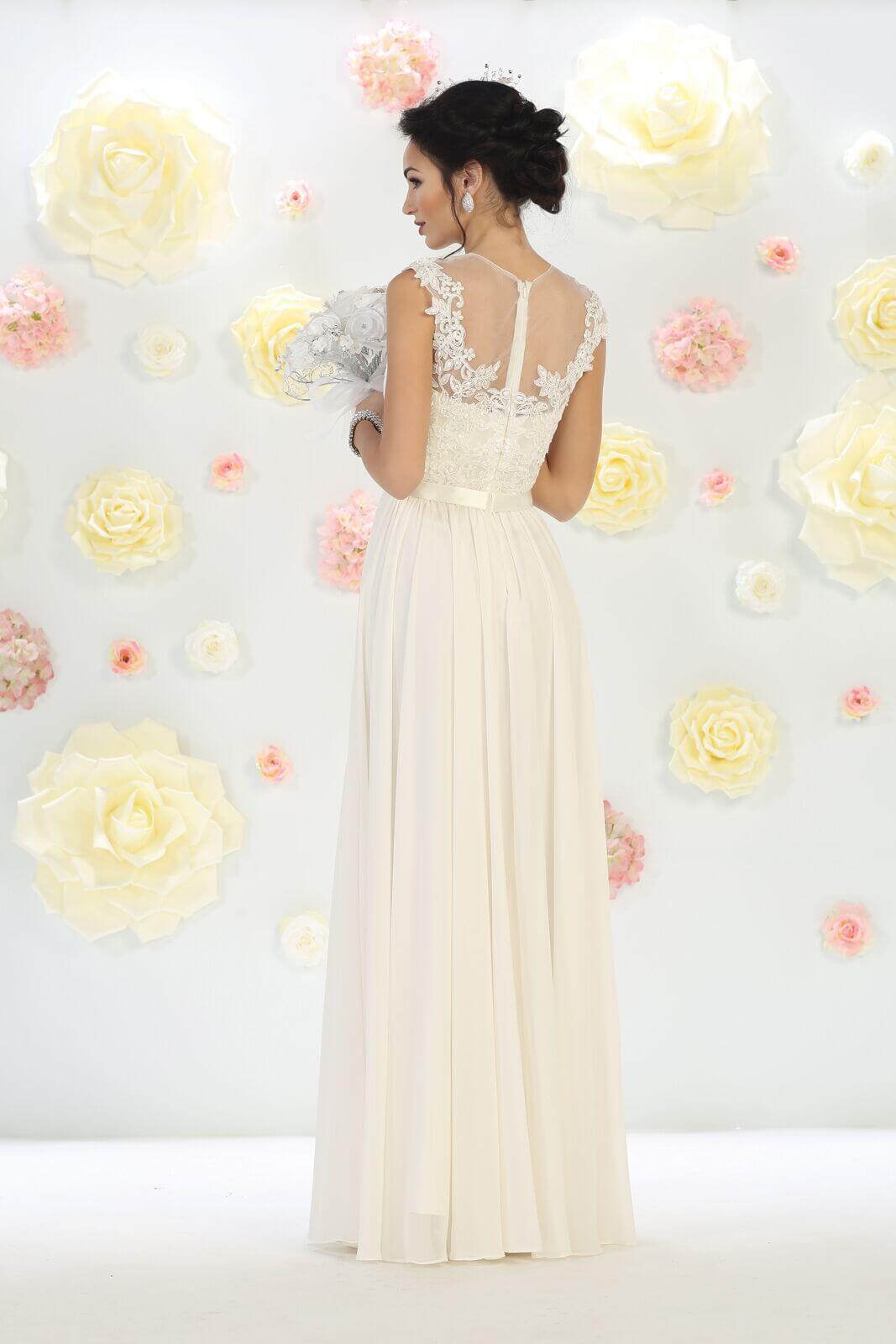 Bridesmaid Long Formal Dress - The Dress Outlet May Queen
