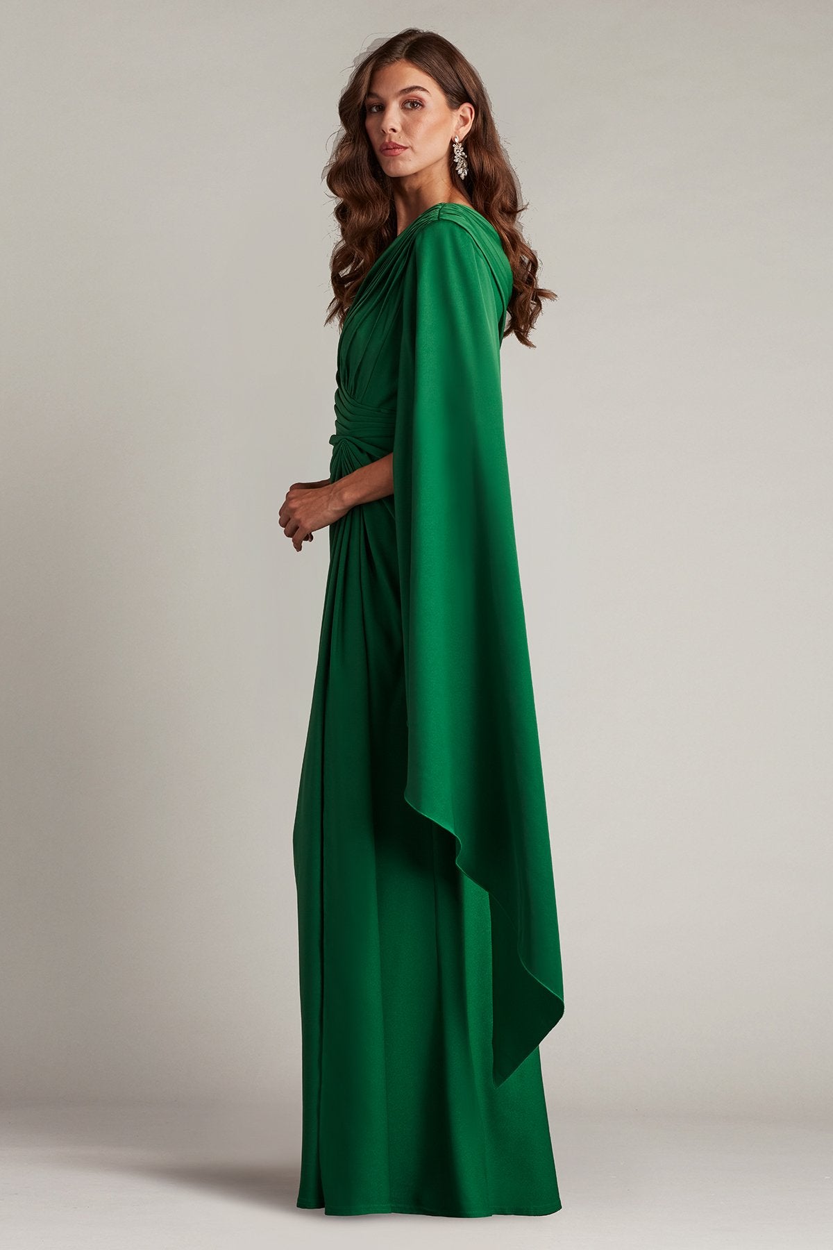 Tadashi Shoji BVU22813L High Slit Long Formal Prom Dress – The Dress Outlet