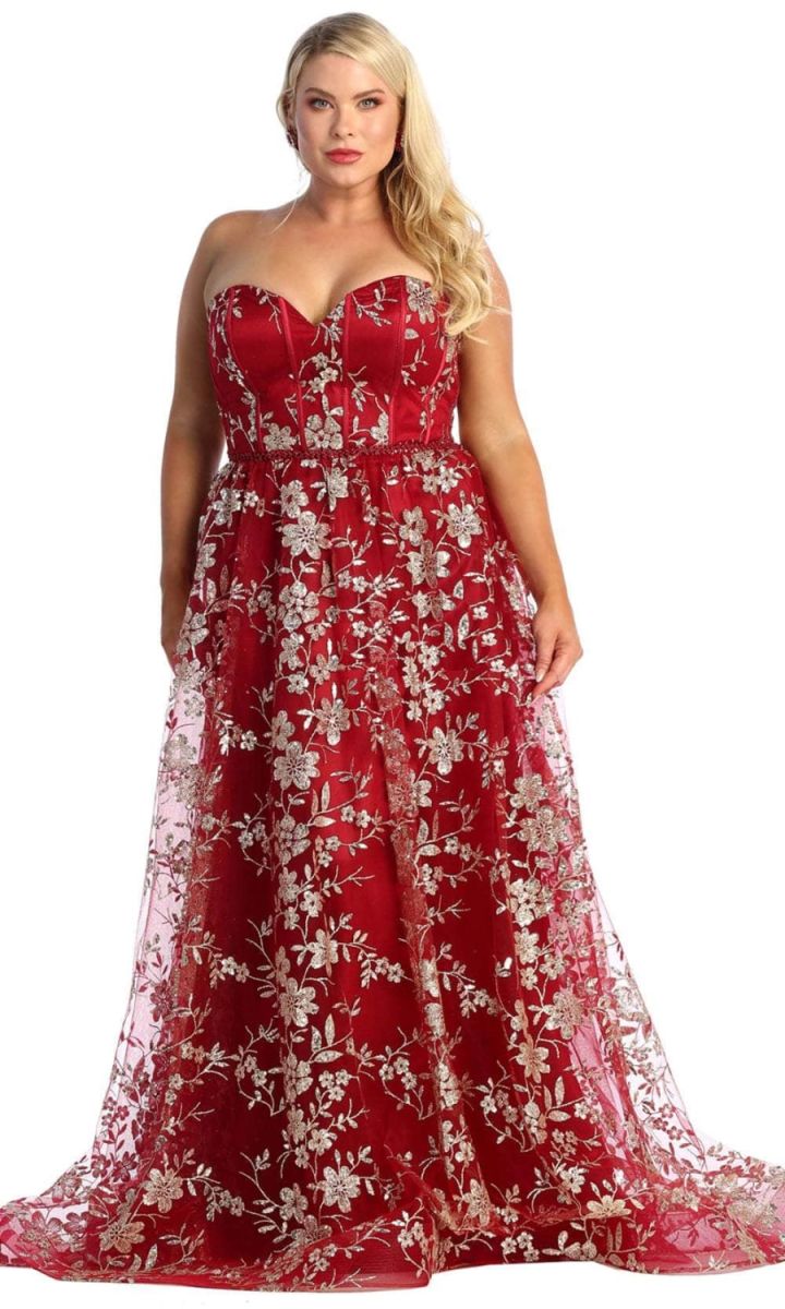 Sweetheart Floor-Length Tulle Prom A-Line May Queen 1920