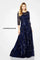 Mother of the Bride Dresses Formal Long Mother of the Bride A Line Dress Navy Blue