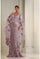Formal Dresses Fitted Long Formal Beaded 3D Floral Evening cape Dress Mauve