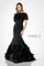 Formal Dresses Long Mermaid Formal Beaded Evening Gown Black