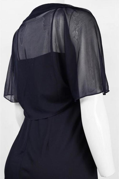 Cachet Long Formal Dress Evening Gown with Bolero - The Dress Outlet Cachet