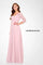 Formal Dresses Long A Line Evening Formal Pleated Dress Petal