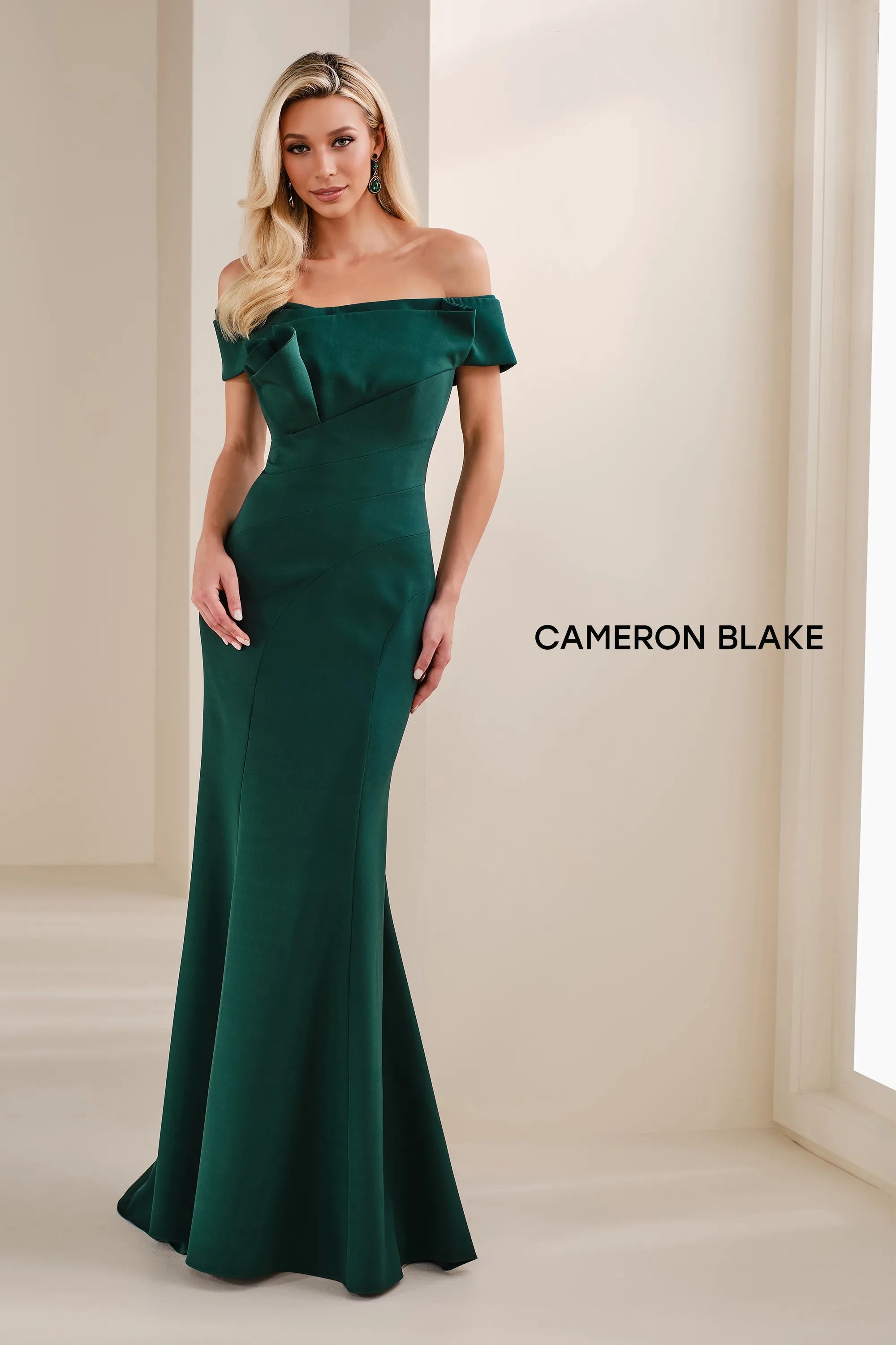 Cameron Blake CB905 Long Mermaid Formal Evening Dress - Royal Blue / 14 Cameron Blake CB905 Long Mermaid Formal Evening Dress - Royal Blue / 14