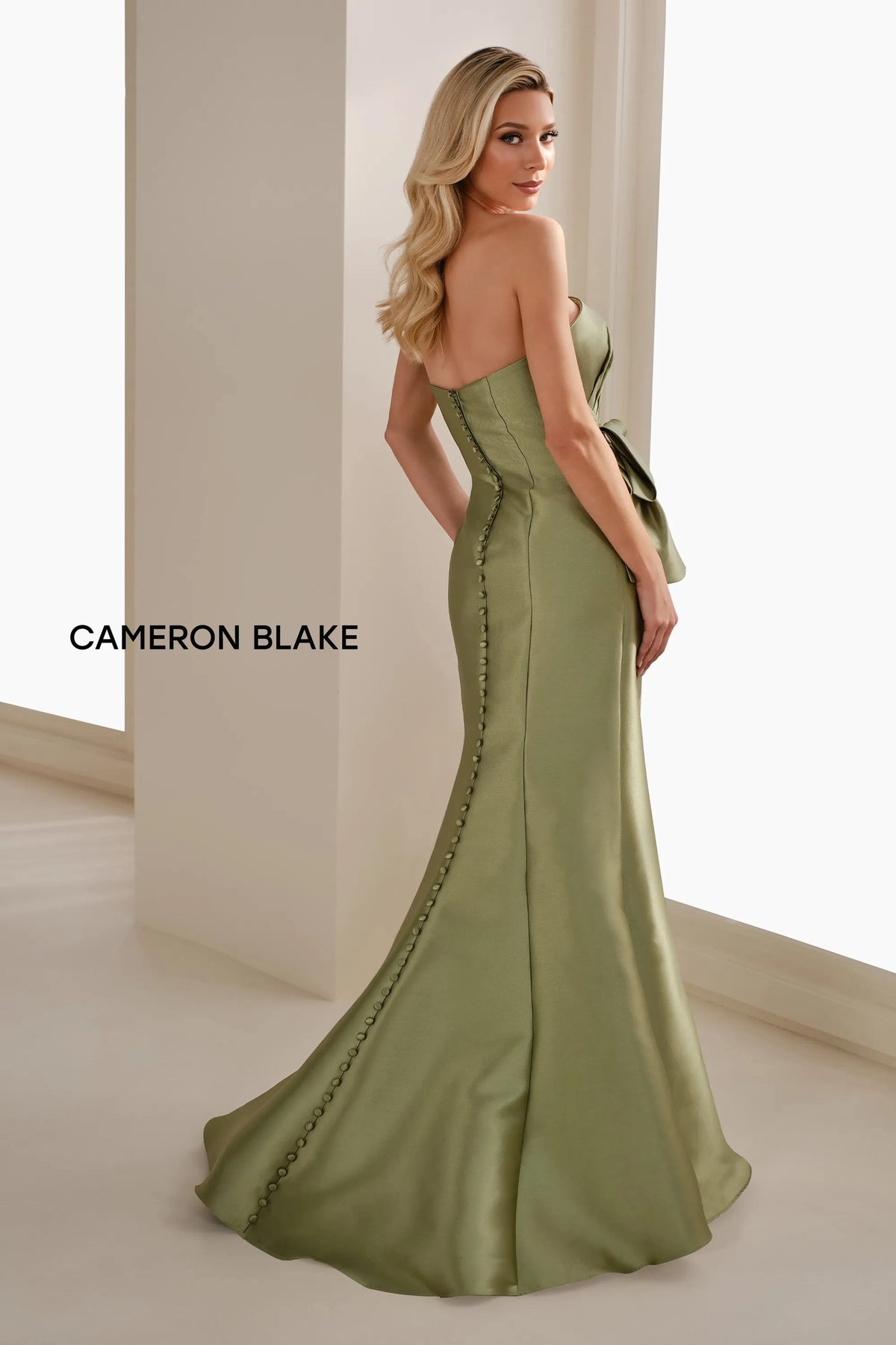 Formal Dresses Long Mermaid Formal Pleated Evening Gown Apple Green