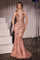 Prom Dresses Beaded Applique Formal Long Prom Dress Roe Gold