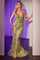 Prom Dresses Beaded Applique Formal Long Prom Dress Greenery