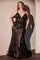 Plus Size Dresses Prom Long Fitted Plus Size Formal Dress Rose Gold