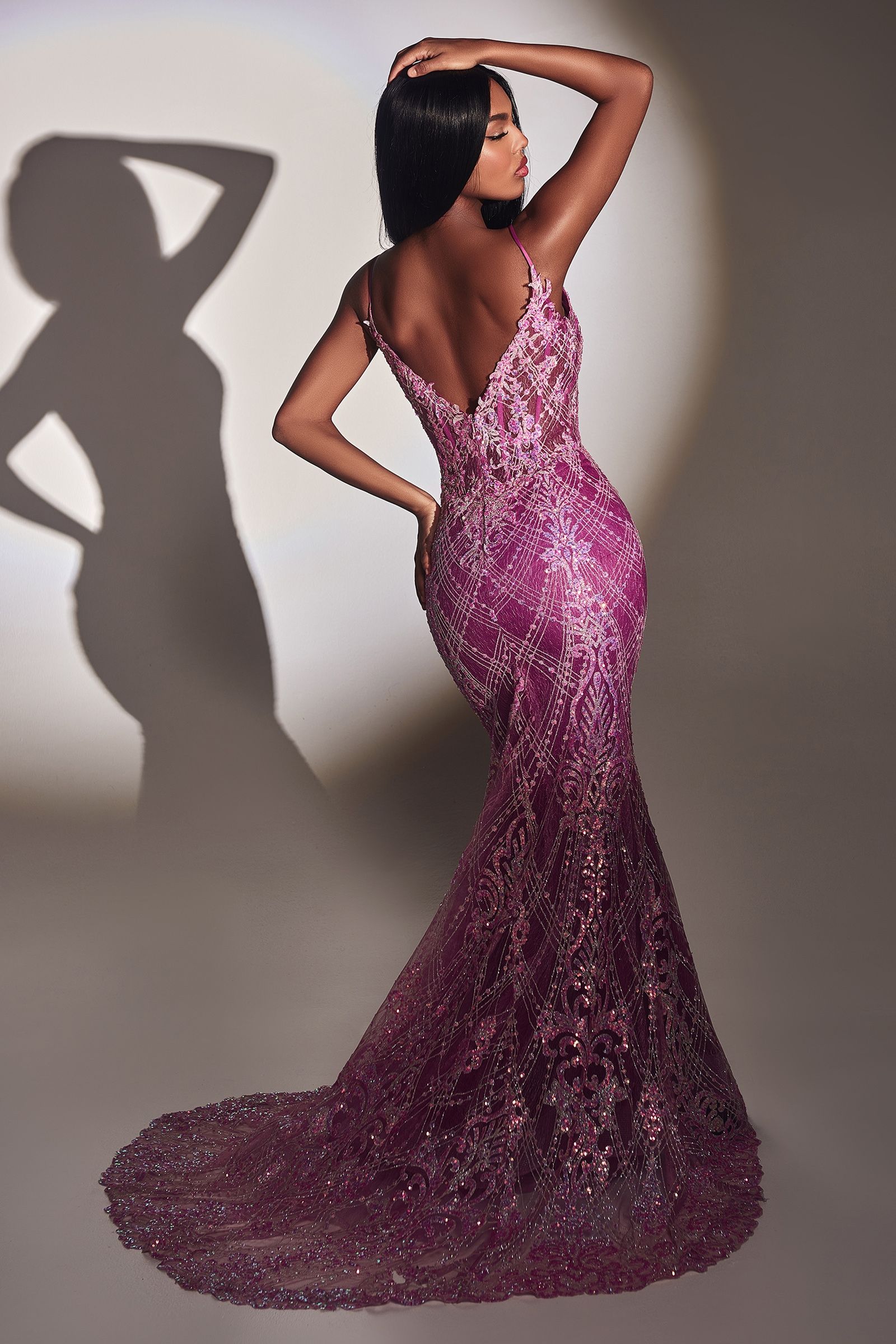 Prom Dresses Long Formal Mermaid Prom Evening Dress Amethyst