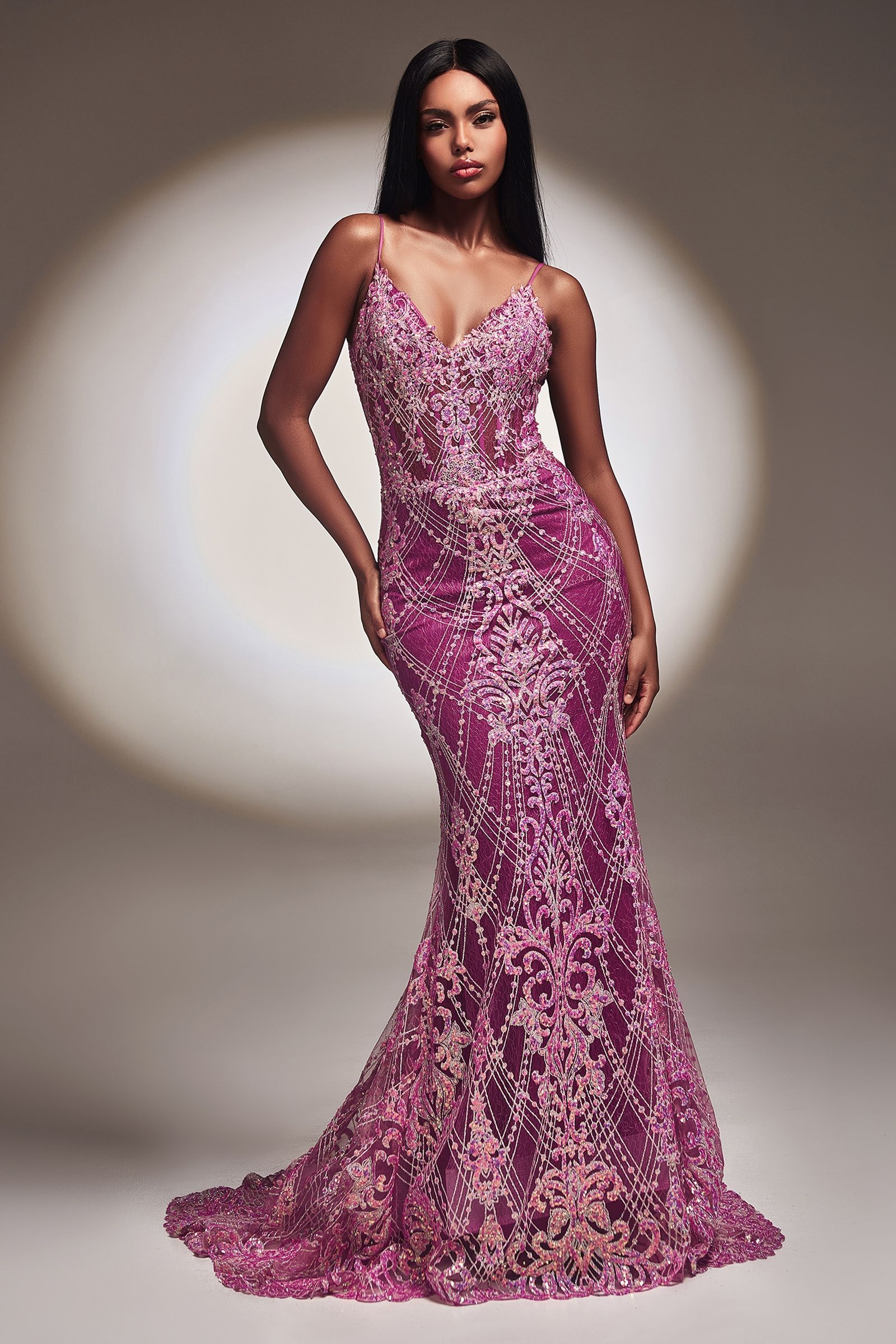 Prom Dresses Long Formal Mermaid Prom Evening Dress Amethyst