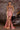 Prom Dress Fitted Slit Long Formal Prom Dress Dusty Rose