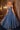 Prom Dresses Glitter Long Formal A Line Beaded Prom Gown Cobalt
