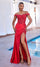LaDivine CD0186 Long Corset Prom Dress