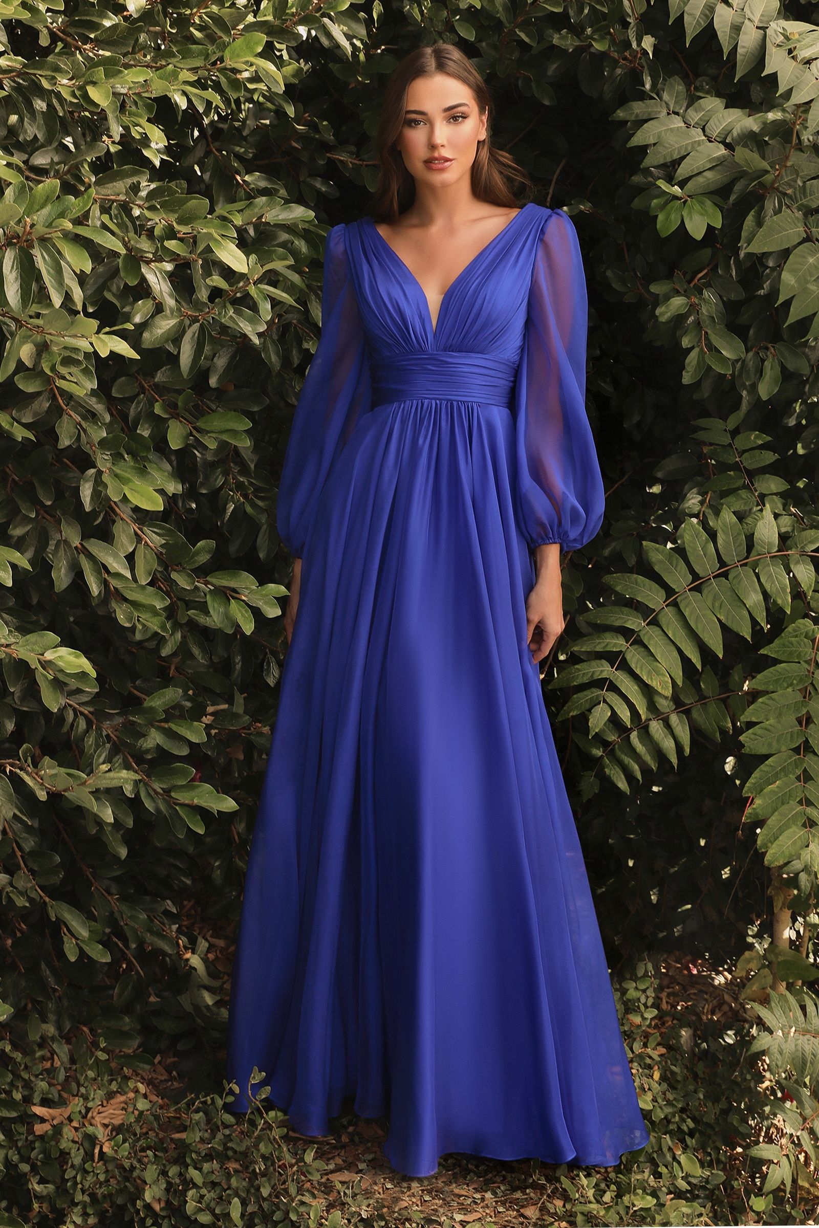 LaDivine CD0192 Long Sleeve Evening Formal Dress