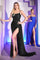 LaDivine CD0201 Long Draped Evening Gown