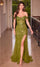 LaDivine CD0203 Fitted Corset Formal Prom Dress