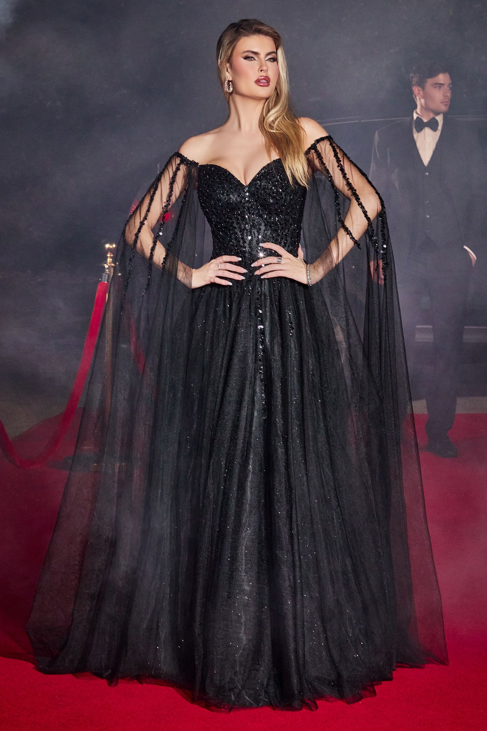 LaDivine CD0204 Strapless Prom Dress