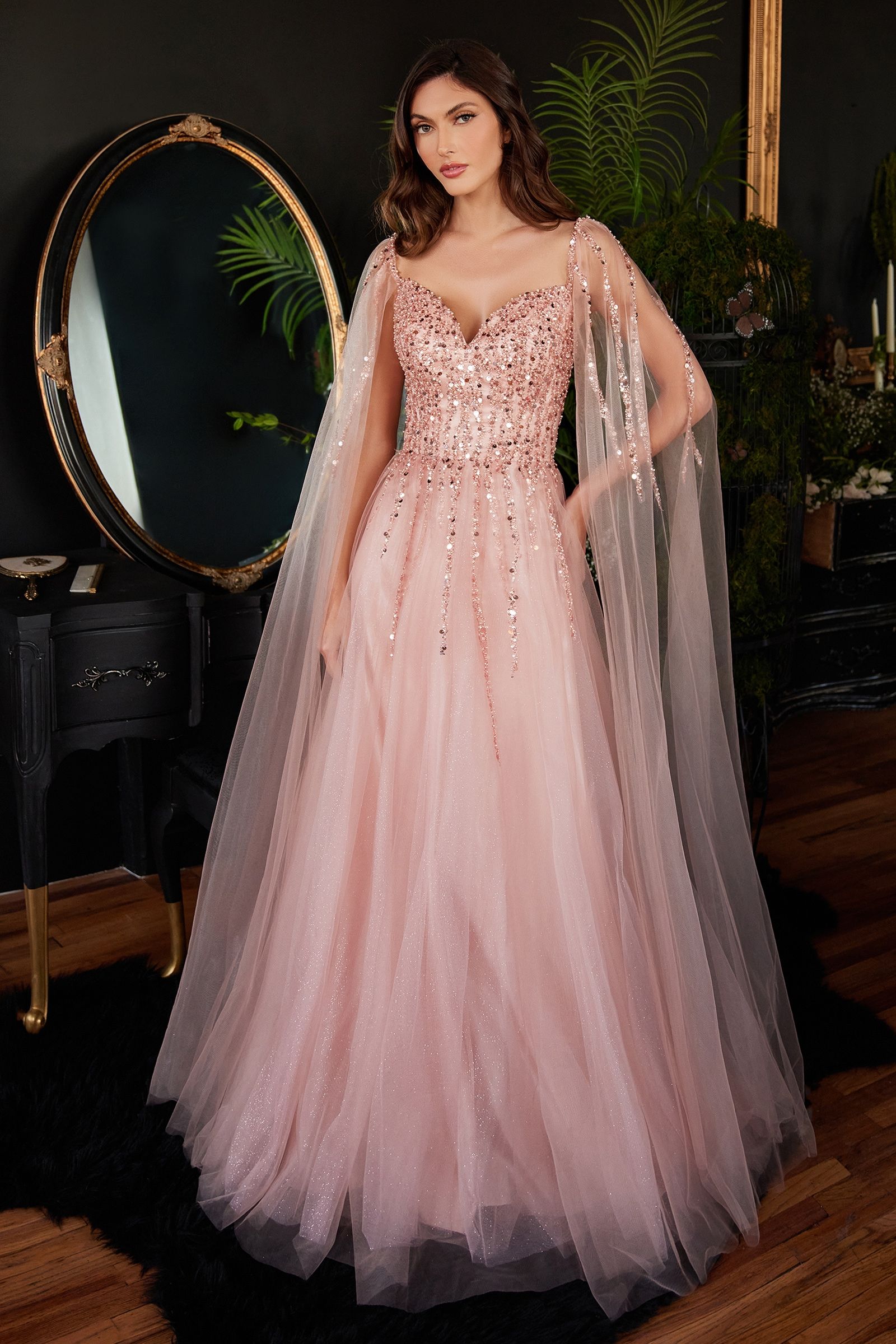 LaDivine CD0204 Strapless Prom Dress