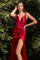 LaDivine CD231 Long Prom Corset Fitted Dress