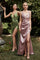 LaDivine CD231 Long Prom Corset Fitted Dress