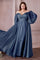 LaDivine CD243C Long  A Line Plus Size Formal Dress