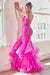 Prom Dresses Mermaid Prom Long Dress Fuchsia