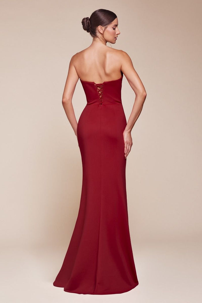 Formal Dresses Prom Formal Long Fitted Dress Red