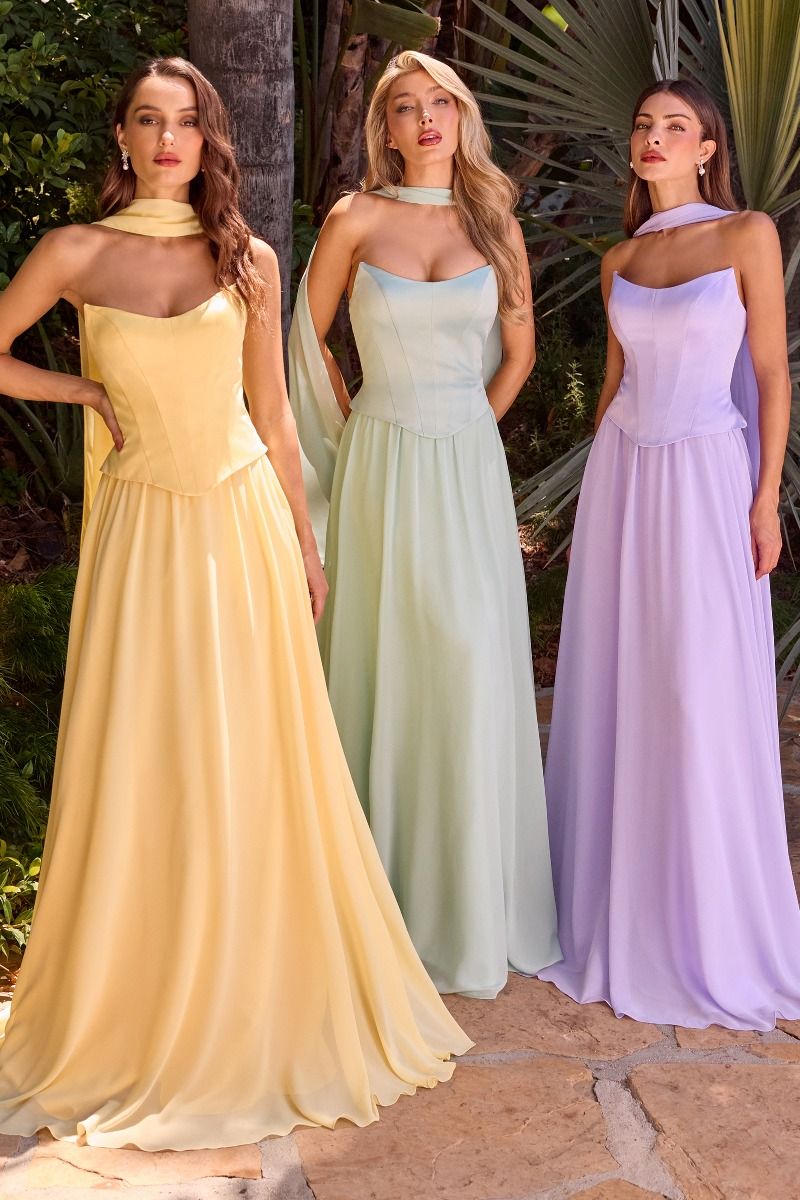 Prom Dresses Long Formal Corset A Line Prom Dress Lavender