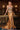 Prom Dresses Fitted Corset Long Formal Slit Prom Dress Sienna Gold