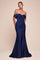 Prom Dresses Long Formal Fitted Evening Prom Dress Navy