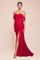 Prom Dresses Long Formal Fitted Evening Prom Dress Red