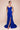 Prom Dresses Fitted Long Formal Slit Prom Dress Royal