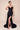 Prom Dresses Fitted Long Formal Slit Prom Dress Black