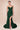 Prom Dresses Fitted Long Formal Slit Prom Dress Hunter Green