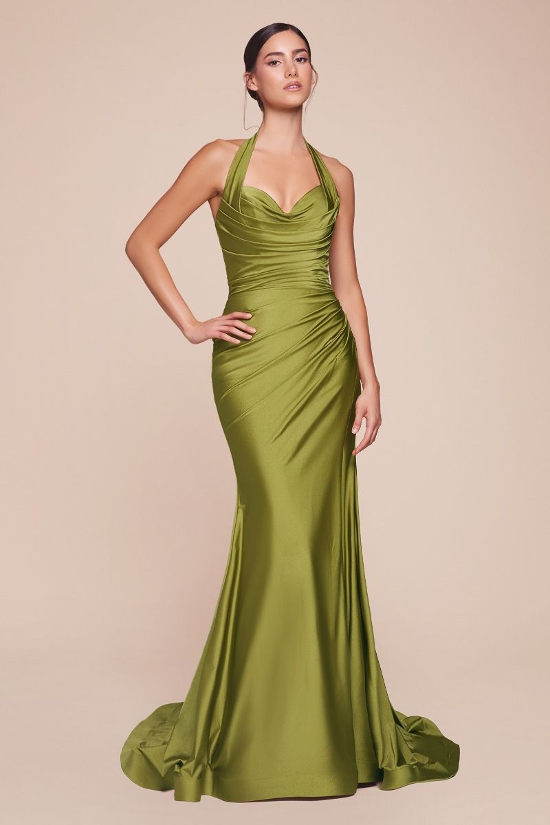 Prom Dresses Fitted Long Formal Prom Dress Greenery