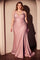 Plus Size Dresses Plus Size Long Formal Fitted Prom Dress Dusty Rose