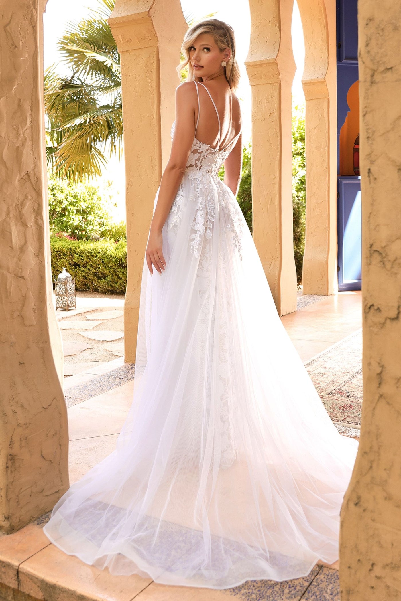 LaDivine CD931W Long Formal Bridal Wedding Dress